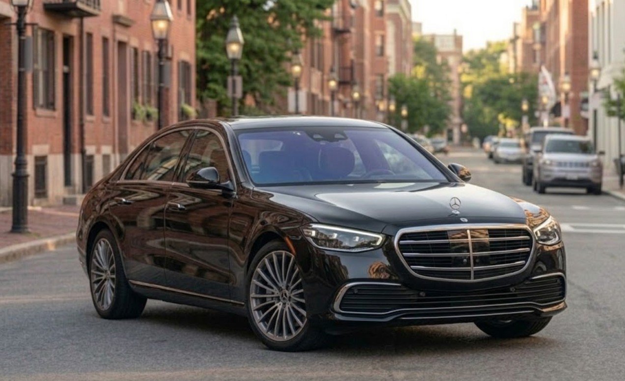 Black Mercedes-Benz S-Class